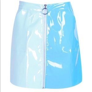 Boohoo Two Tone Skirt